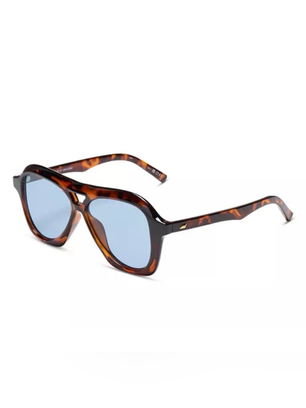 NWT Le Specs Drizzle Aviator Sunglasses 56mm